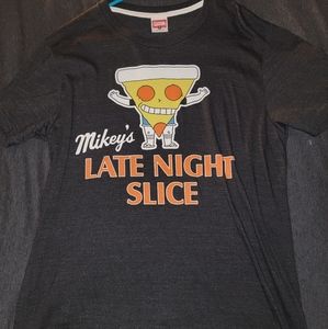 Homage Mikey's Late Night Slice Ohio Local T-Shirt - Medium - Black